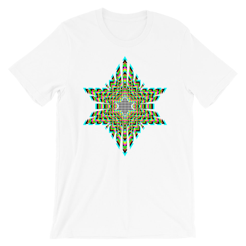Psychedelic #9 Cross Black Unisex T-Shirt – Abyssinian Kiosk