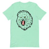 Lion Roar Black Outline Unisex T-Shirt