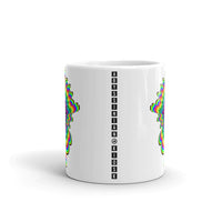 Psychedelic #2 Cross Black Kaffa Mug
