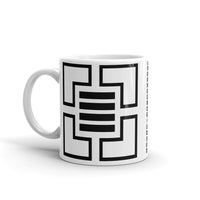 Black Corners & 4 Lines Kaffa Mug