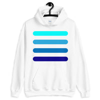 4 Blue Bars Unisex Hoodie Abyssinian Kiosk Lines Fashion Cotton Apparel Clothing Gildan Original Art