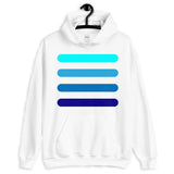 4 Blue Bars Unisex Hoodie Abyssinian Kiosk Lines Fashion Cotton Apparel Clothing Gildan Original Art