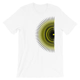 Black Yellow Half Star Unisex T-Shirt Abyssinian Kiosk Fashion Cotton Apparel Clothing Bella Canvas Original Art