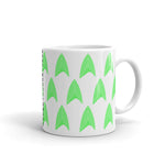 Sisko Kid II Green Patterned Kaffa Mug