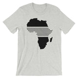 Africa Black Middle Dots Unisex T-Shirt Abyssinian Kiosk Fashion Cotton Apparel Clothing Bella Canvas Original Art 