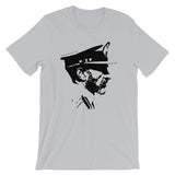 Haile Profile Black Unisex T-Shirt Abyssinian Kiosk Emperor Rasta Rastafari Black Ethiopian Ethiopia Africa African Abyssinia Habesha History Military Uniform Art Portrait Vintage Reggae Bella Canvas Original Art Fashion Cotton Apparel Clothing