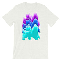 Inverted Gradient Lions Unisex T-Shirt Ethiopian Lion of Judah Abyssinian Kiosk Abyssinia Ethiopia Bella Canvas Original Art Fashion Cotton Apparel Clothing