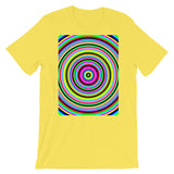 Jawbreaker 2 Unisex T-Shirt Trip Trippy Colorful Abyssinian Kiosk Psychedelic Candy Bella Canvas Original Art Fashion Cotton Apparel Clothing