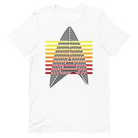 Sisko Kid II Black & Warm Bars Unisex T-Shirt