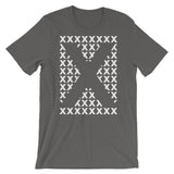 Blank X White X's Unisex T-Shirt Abyssinian Kiosk Fashion Cotton Apparel Clothing Bella Canvas Original Art