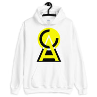 Yellow Black CA Circle Triangle Unisex Hoodie Abyssinian Kiosk Fashion Cotton Apparel Clothing Gildan Original Art