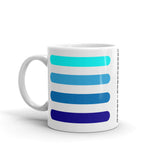 4 Blue Bars Kaffa Mug
