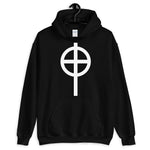 Circle Top White Cross Unisex Hoodie Abyssinian Kiosk Ethiopian Coptic Orthodox Tewahedo Christian Gildan Original Art Fashion Cotton Apparel Clothing