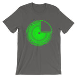 1/4 Hollow Green Star Unisex T-Shirt Abyssinian Kiosk Fashion Cotton Apparel Clothing Bella Canvas Original Art