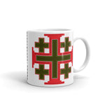 Red Black Yellow #12 Cross Kaffa Mug
