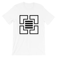 Black Corners & 4 Lines Unisex T-Shirt Abyssinian Kiosk Fashion Cotton Apparel Clothing Bella Canvas Original Art