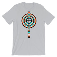 Mixed Circle Top Black Cross Unisex T-Shirt Abyssinian Kiosk Ethiopian Coptic Orthodox Tewahedo Christian Bella Canvas Original Art Fashion Cotton Apparel Clothing
