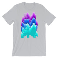 Inverted Gradient Lions Unisex T-Shirt Ethiopian Lion of Judah Abyssinian Kiosk Abyssinia Ethiopia Bella Canvas Original Art Fashion Cotton Apparel Clothing