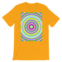 Jawbreaker Unisex T-Shirt Trip Trippy Colorful Abyssinian Kiosk Psychedelic Candy Bella Canvas Original Art Fashion Cotton Apparel Clothing