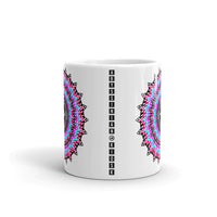 Psychedelic #14 Black Cross Kaffa Mug