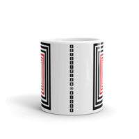 Infinity Black Red Cyan Kaffa Mug