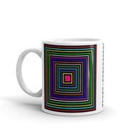 Colored Boxes Black Outlines Kaffa Mug
