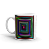 Colored Boxes Black Outlines Kaffa Mug