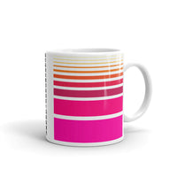 Pink to Yellow Kaffa Mug