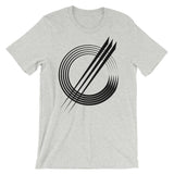 Black Circles & Strikes Unisex T-Shirt Abyssinian Kiosk Fashion Cotton Apparel Clothing Bella Canvas Original Art