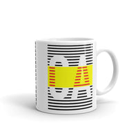 Black Yellow CA Kaffa Mug