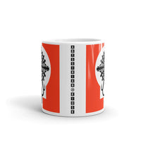Black Cross Red Keyhole Coffee Mug Ethiopian Coptic Orthodox Abyssinian Kiosk Christian