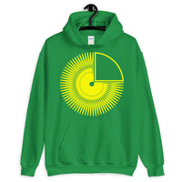 1/4 Hollow Yellow Star Unisex Hoodie Abyssinian Kiosk Fashion Cotton Apparel Clothing Gildan Original Art