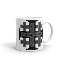 Plain Black #12 Cross Kaffa Mug