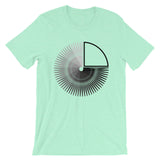 1/4 Hollow Fade to Black Star Unisex T-Shirt Abyssinian Kiosk Fashion Cotton Apparel Clothing Bella Canvas Original Art