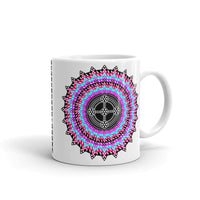 Psychedelic #14 Black Cross Kaffa Mug