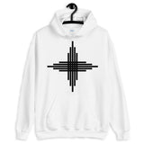 Plain Black Zia Sun Cross Unisex Hoodie Abyssinian Kiosk Fashion Cotton Apparel Clothing Gildan Original Art