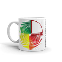 Green to Yellow to Red Star Kaffa Mug