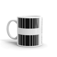 Black Broken Barcode Kaffa Mug