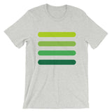 4 Green Bars Unisex T-Shirt Abyssinian Kiosk Lines Fashion Cotton Apparel Clothing Bella Canvas Original Art
