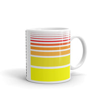 Red to Yellow Kaffa Mug
