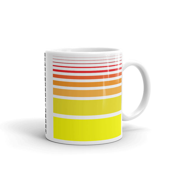 Red to Yellow Kaffa Mug