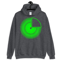 1/4 Hollow Green Star Unisex Hoodie Abyssinian Kiosk Fashion Cotton Apparel Clothing Gildan Original Art