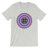 Psychedelic #14 Black Cross Unisex T-Shirt Trip Trippy Colorful Abyssinian Kiosk Ethiopian Coptic Orthodox Christian Bella Canvas Original Art Fashion Cotton Apparel Clothing