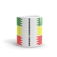Slanted Green Yellow Red Coffee Mug Ethiopian Flag Abyssinian Kiosk Abyssinia Ethiopia