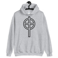 Circle Top Black Hollow Cross Unisex Hoodie Abyssinian Kiosk Ethiopian Coptic Orthodox Tewahedo Christian Gildan Original Art Fashion Cotton Apparel Clothing