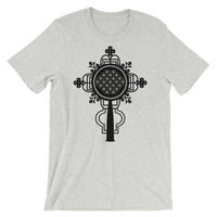 Plain Black #10 Cross Unisex T-Shirt Abyssinian Kiosk Ethiopian Coptic Orthodox Tewahedo Christian Bella Canvas Original Art Fashion Cotton Apparel Clothing