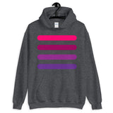 4 Pink to Purple Bars Unisex Hoodie Abyssinian Kiosk Lines Fashion Cotton Apparel Clothing Gildan Original Art