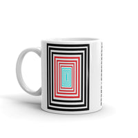 Infinity Black Red Cyan Kaffa Mug