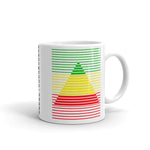 GYR Lined Pyramid Kaffa Mug