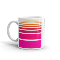 Pink to Yellow Kaffa Mug